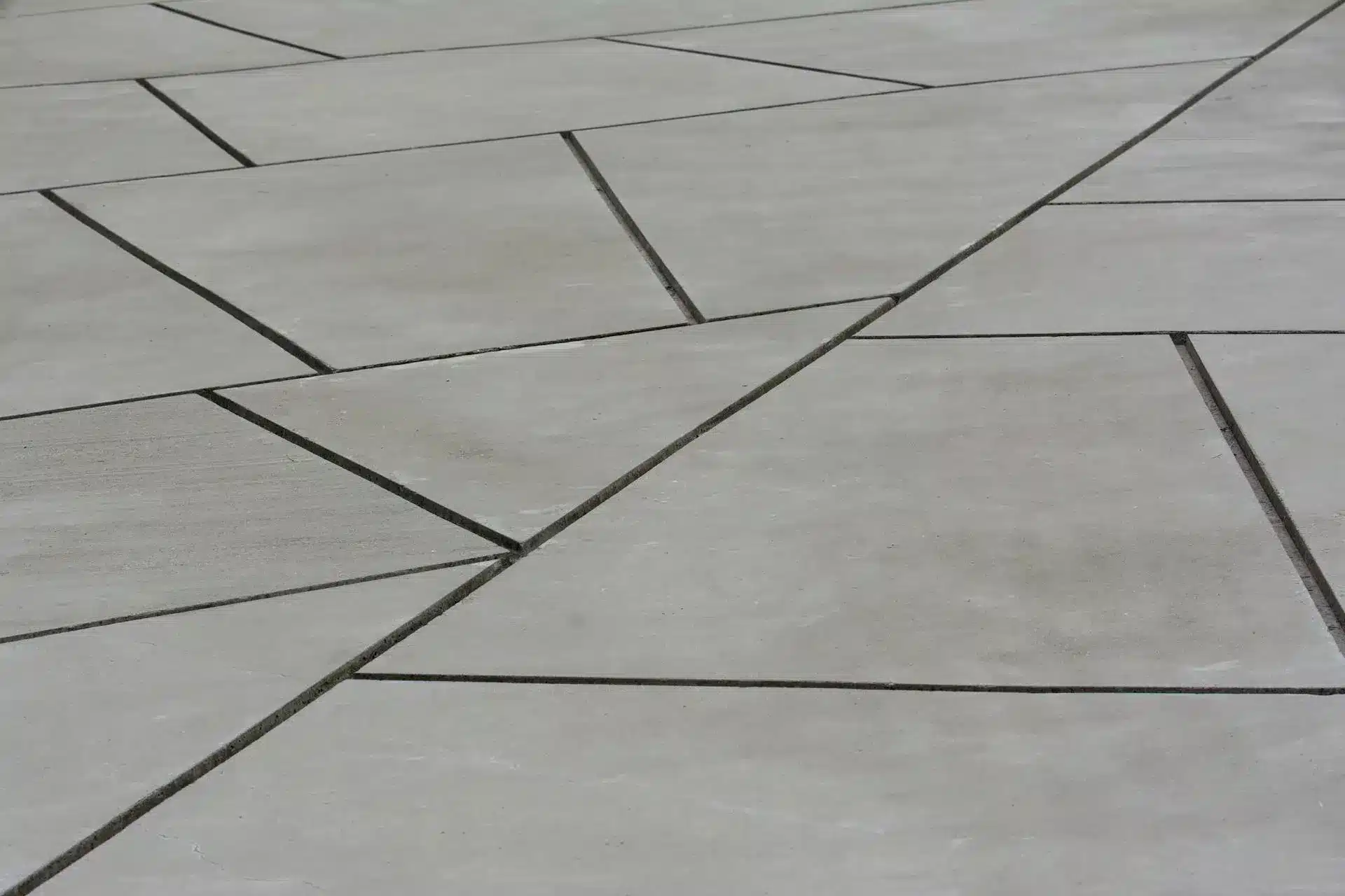 Stained concrete patio